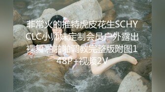 非常火的推特虎皮花生SCHYCLC小师妹定制会员户外露出裸舞啪啪啪调教完整版附图148P+视频2V