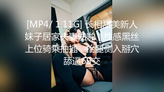 [MP4/ 1.11G] 长相甜美新人妹子居家夫妻啪啪，性感黑丝上位骑乘抽插，抬腿侧入掰穴舔逼69交