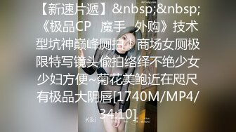 【新速片遞】&nbsp;&nbsp;《极品CP✅魔手☛外购》技术型坑神巅峰厕拍！商场女厕极限特写镜头偸拍络绎不绝少女少妇方便~菊花美鲍近在咫尺有极品大阴唇[1740M/MP4/34:10]