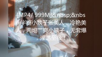 [MP4/ 999M]&nbsp;&nbsp;半糖小姨子张美人，冷艳美人，两炮艹爽小姨子，无套爆，淫荡至极！