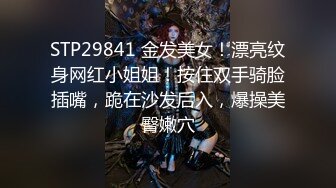 STP29841 金发美女！漂亮纹身网红小姐姐！按住双手骑脸插嘴，跪在沙发后入，爆操美臀嫩穴