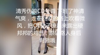 清秀伪娘CD瑩蓉 下班了神清气爽，走在回家的路上吹着微风，把OL裙子撩起来露出硬邦邦的鸡巴，跟随路人身后 刺激哦！