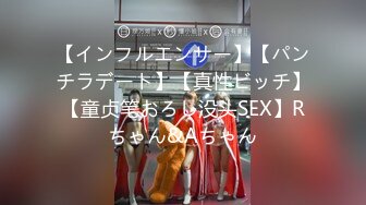 【インフルエンサー】【パンチラデート】【真性ビッチ】【童贞笔おろし没头SEX】Rちゃん&Aちゃん