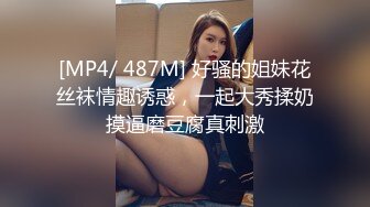 [MP4/ 487M] 好骚的姐妹花丝袜情趣诱惑，一起大秀揉奶摸逼磨豆腐真刺激