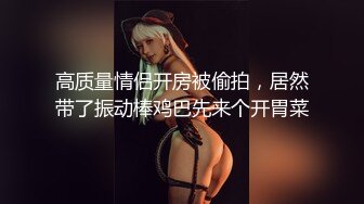 高质量情侣开房被偷拍，居然带了振动棒鸡巴先来个开胃菜