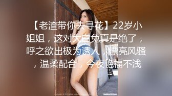 【老渣带你去寻花】22岁小姐姐，这对大白兔真是绝了，呼之欲出极为诱人，漂亮风骚，温柔配合，今夜艳福不浅