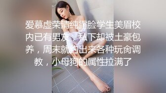 爱慕虚荣清纯露脸学生美眉校内已有男友，私下却被土豪包养，周末就约出来各种玩肏调教，小母狗的属性拉满了