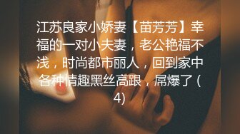 江苏良家小娇妻【苗芳芳】幸福的一对小夫妻，老公艳福不浅，时尚都市丽人，回到家中各种情趣黑丝高跟，屌爆了 (4)