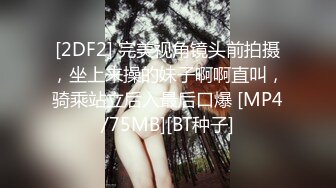 [2DF2] 完美视角镜头前拍摄，坐上来操的妹子啊啊直叫，骑乘站立后入最后口爆 [MP4/75MB][BT种子]